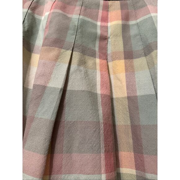 Vintage Pendleton Pastel Plaid Skirt - Picture 5 of 7